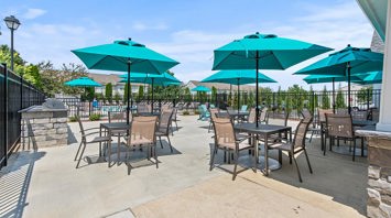 The View at Mackenzi Pool Area Tables