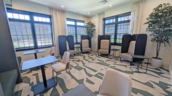 Trailside Village Work Pod Room