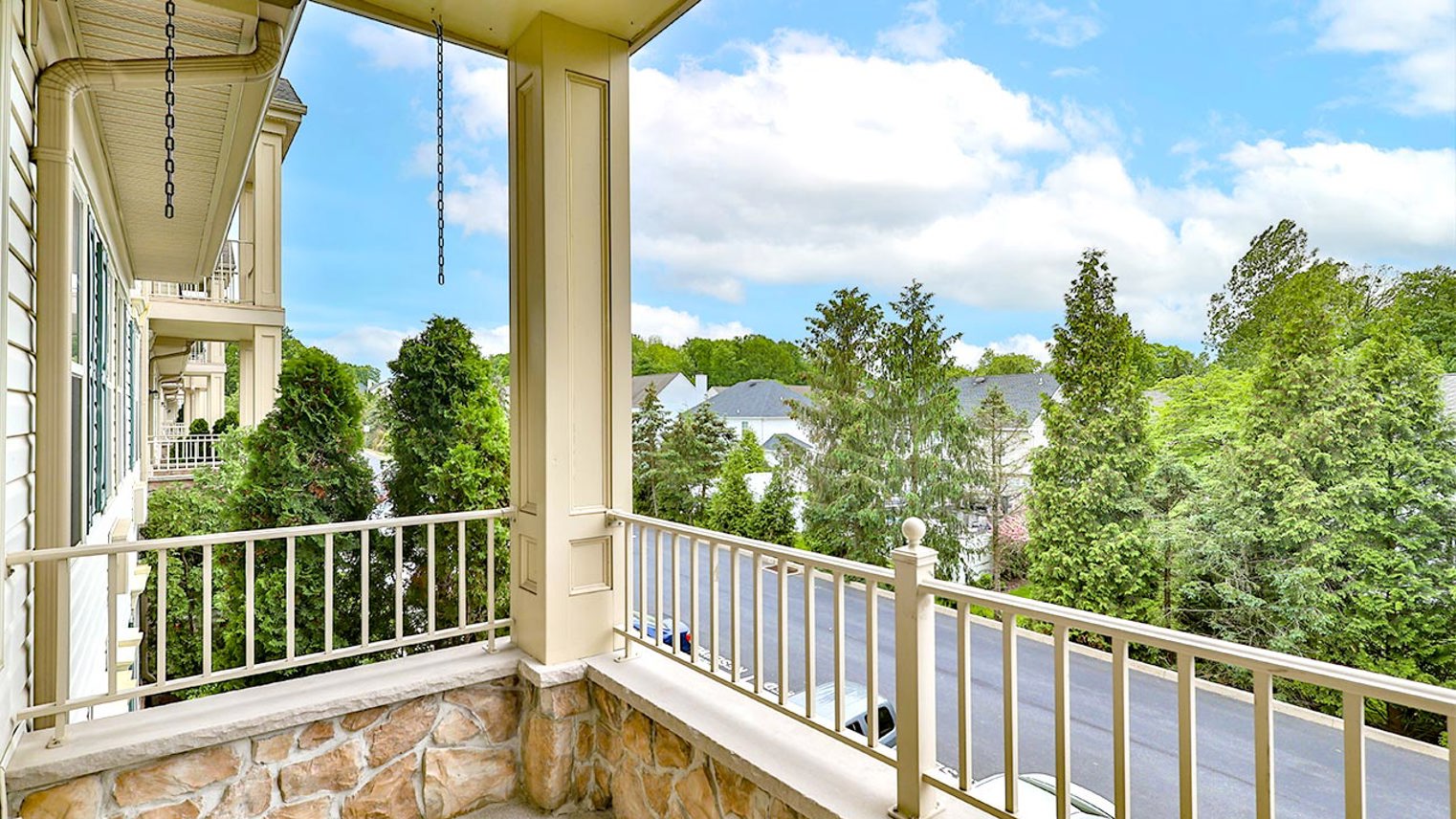Horizons at the Village at Whitehall Alcott Patio Balcony