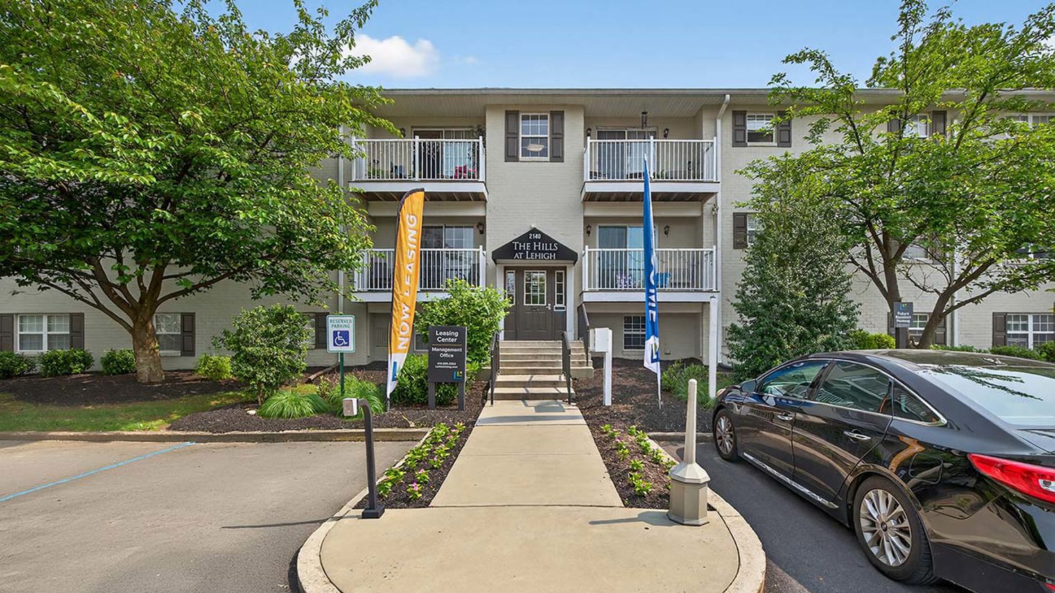 The Hills at Lehigh Exterior Leasing Office 1