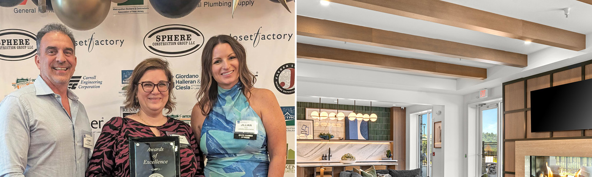 Larken Associates Earns 10 Awards of Excellence from the Metropolitan Builders and Contractors Association of New Jersey