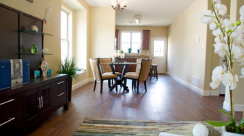 East Hills Townhomes Living Dining Furnished