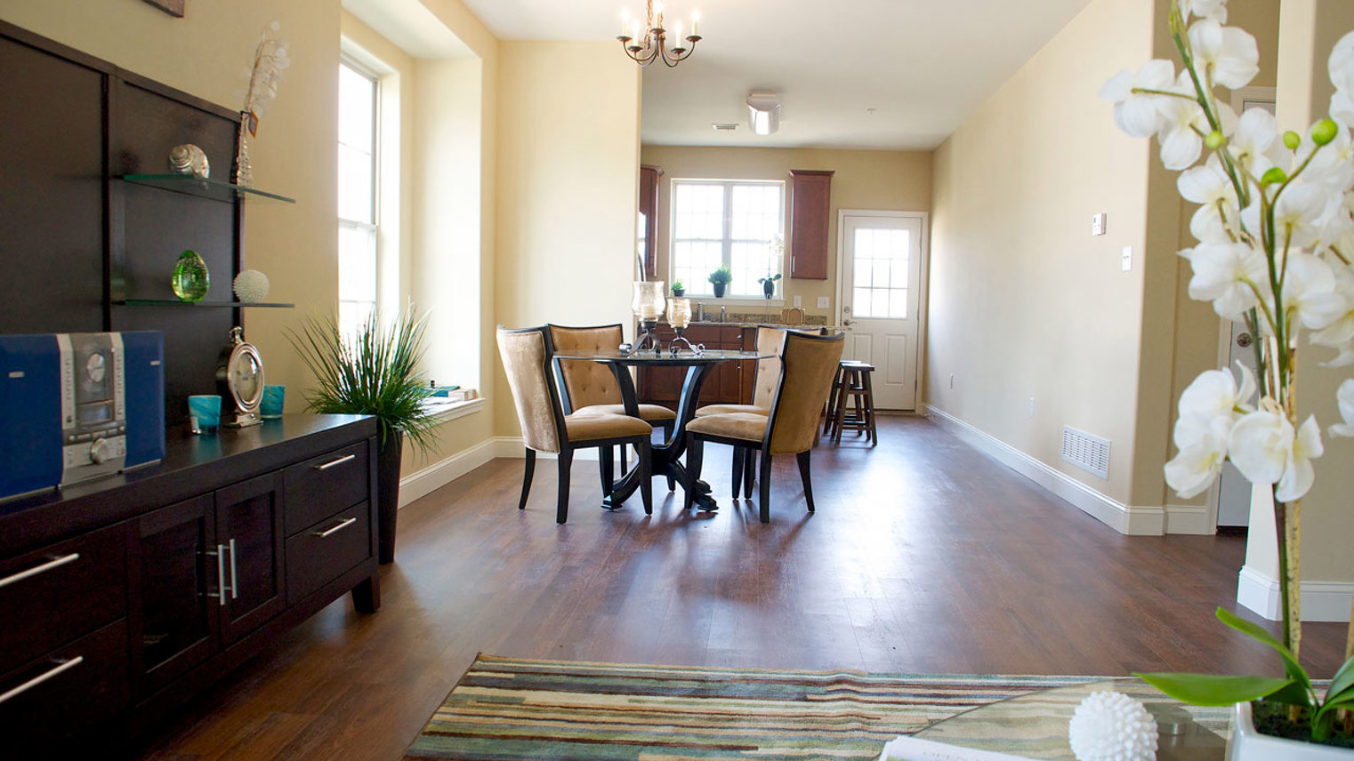 East Hills Townhomes Living Dining Furnished