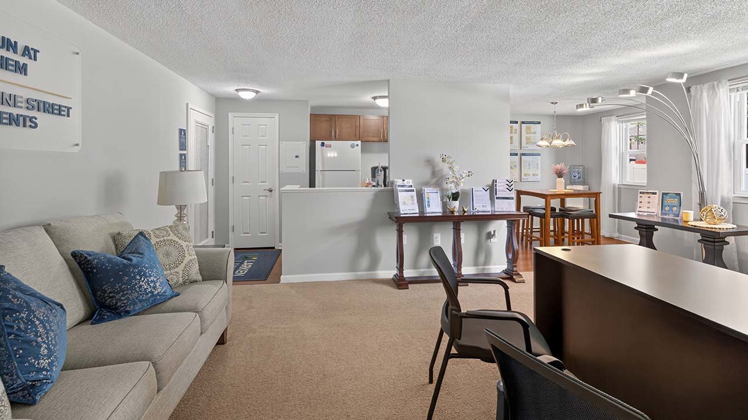 River Run Apartments River Run Model Living Room 2