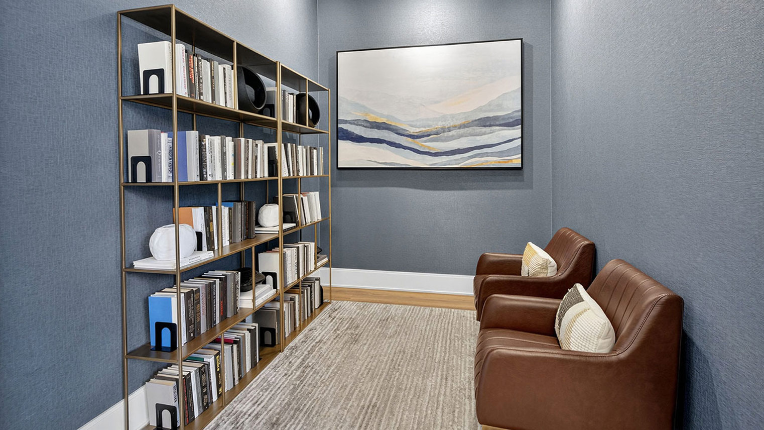 The Reserve at Copper Chase Library Room