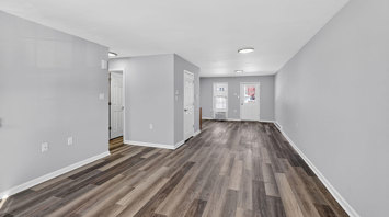 Waters Edge Apartments 3 Bedroom Townhome Premier Living And Dining Room
