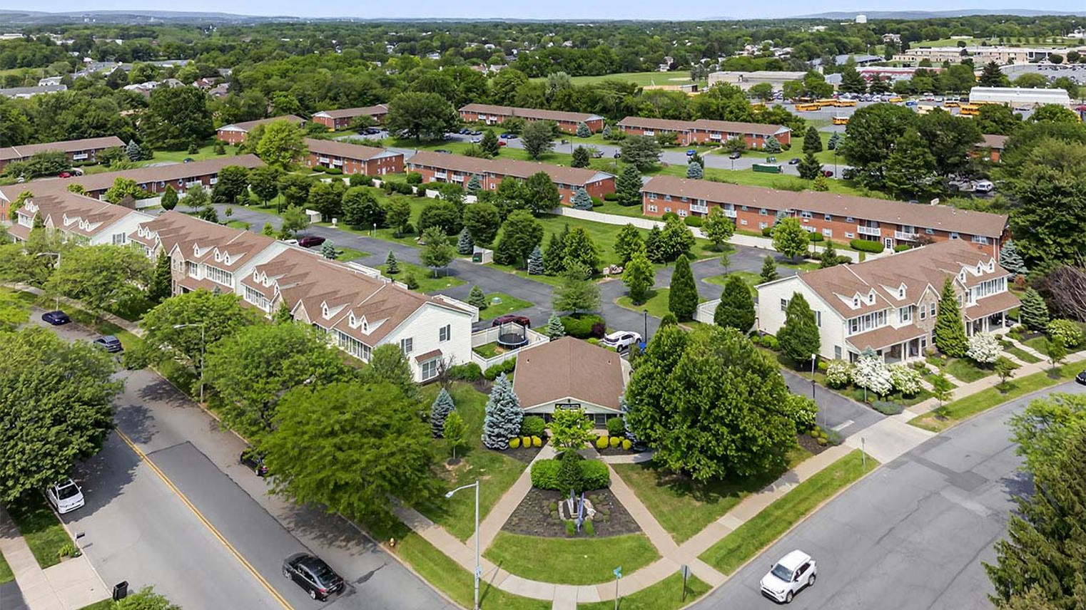 East Hills Townhomes East Hills Aerial Community