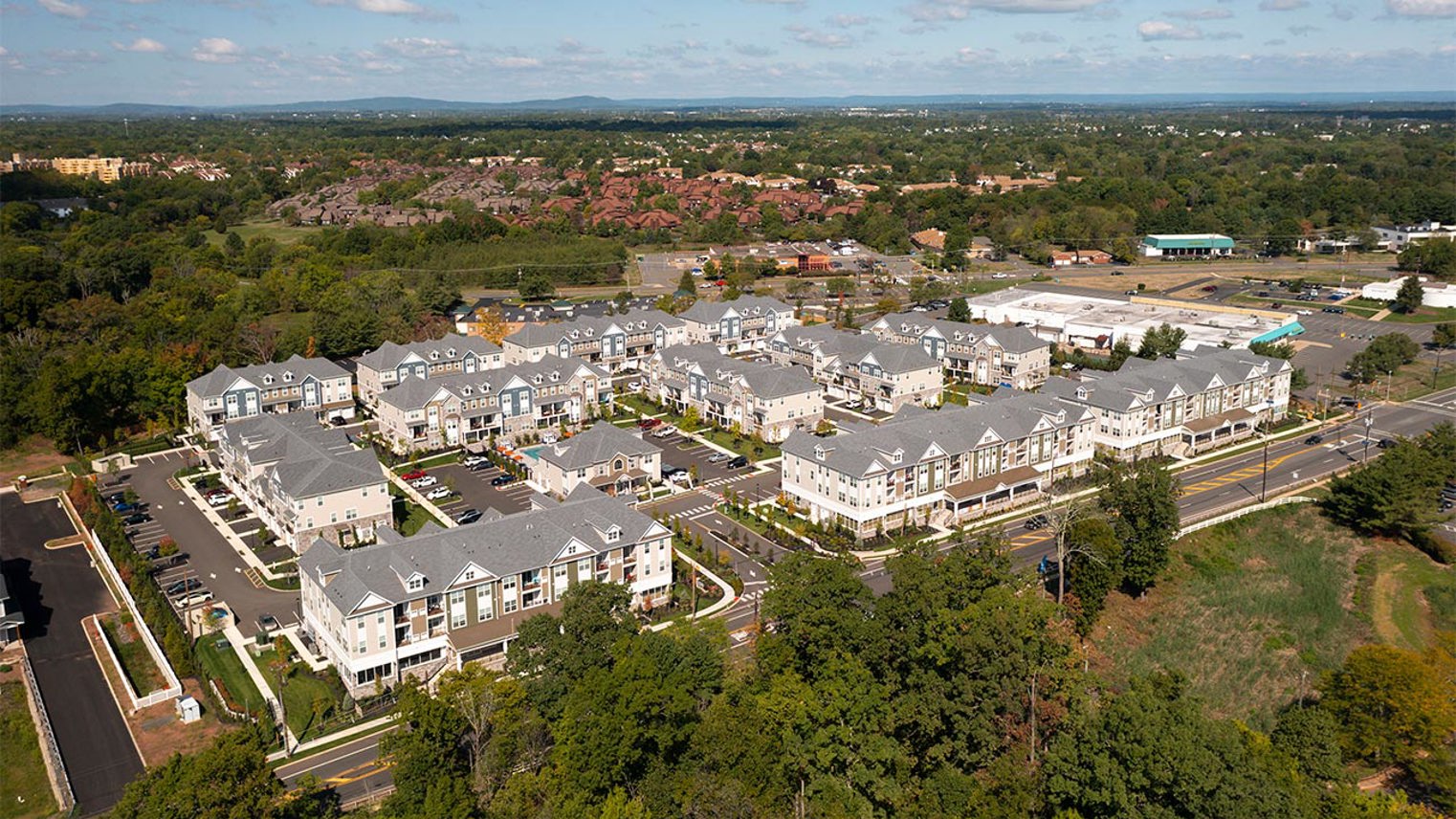 Hillsborough Village Center HVC Aerial