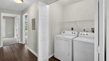 The View at Mackenzi 2 Bed 2 Bath Laundry