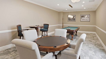 Horizons at the Village at Whitehall Game Room