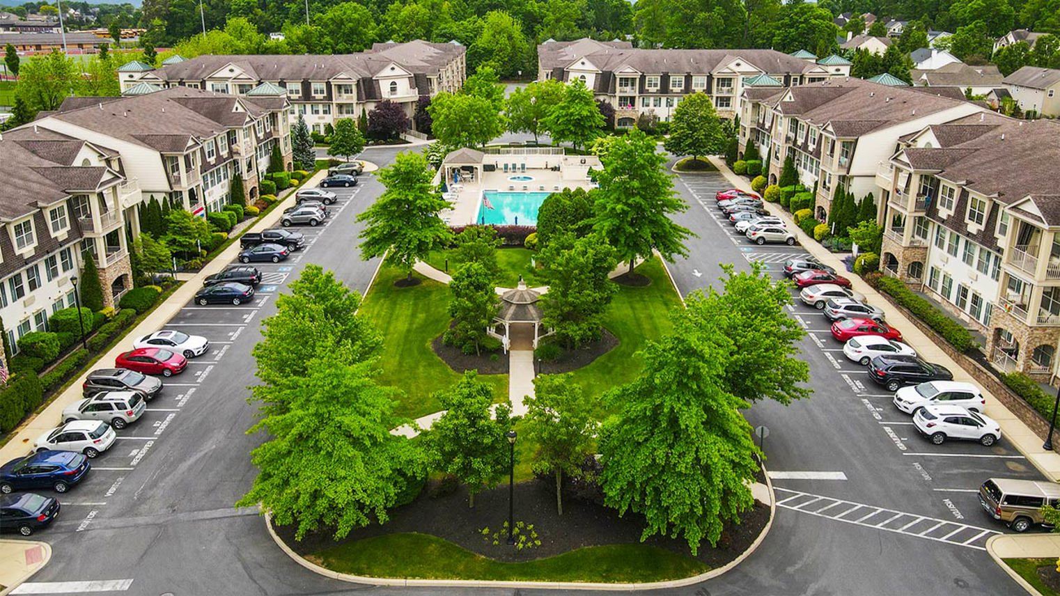 Horizons at the Village at Whitehall Exterior Aerial 3