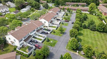 East Hills Townhomes East Hills Aerial Rear 1