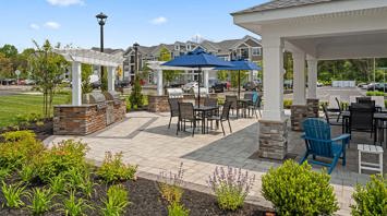 The Ridge at Readington Pavilion with BBQ Grill Stations