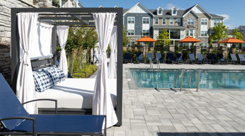 Hillsborough Village Center Pool Cabanas