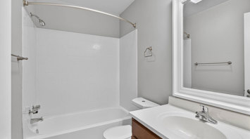 The Reserve at Copper Chase 1 Bedroom Apartment Primary Bath 1B