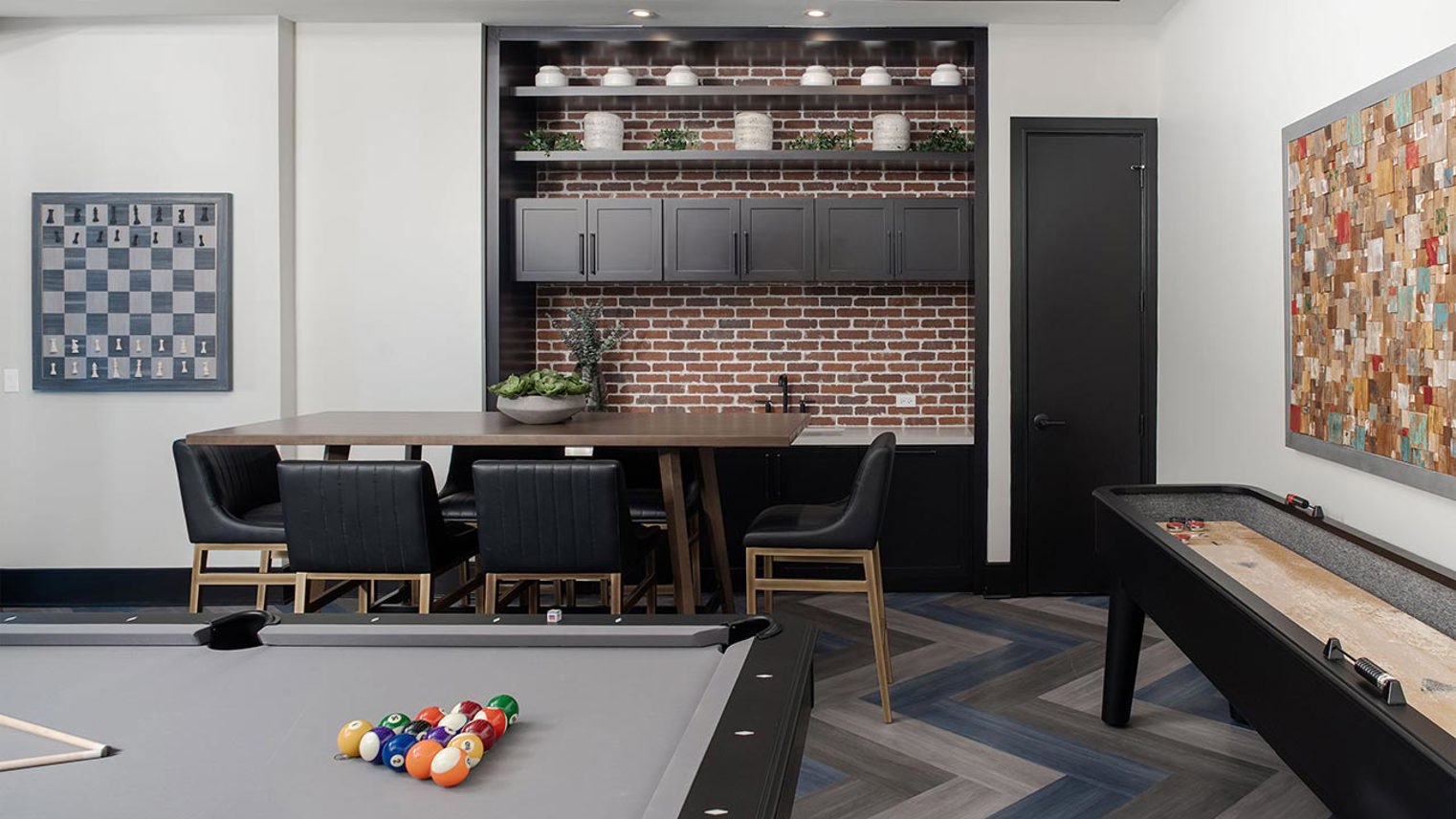 The Pinnacle at 65 Game Room