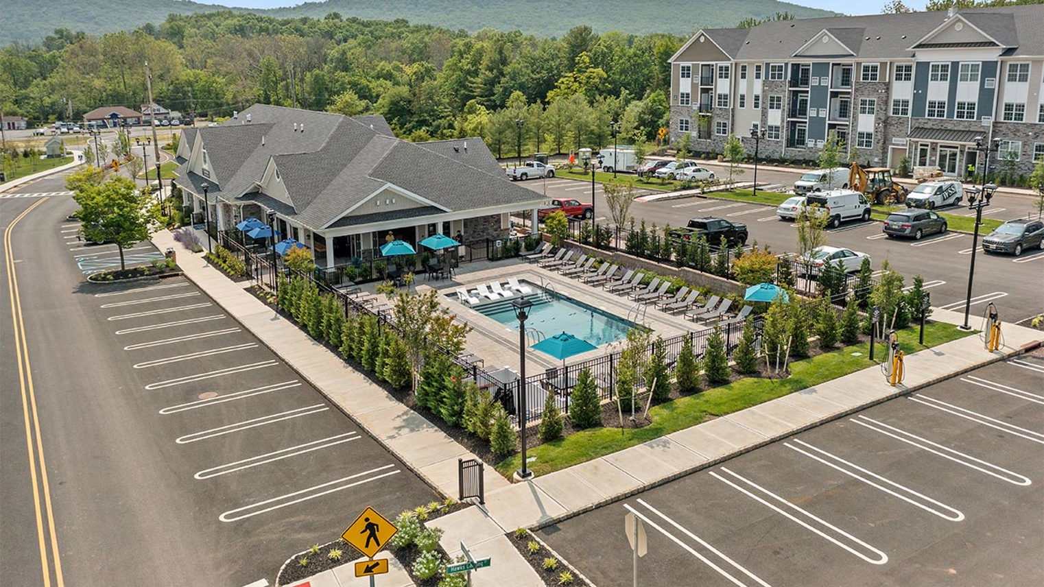 The Ridge at Readington Clubhouse and Outdoor Heated Pool