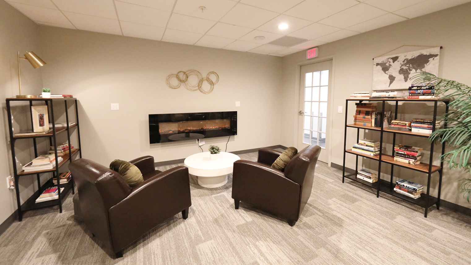 The Pinnacle at 65 Reading/Meditation Room