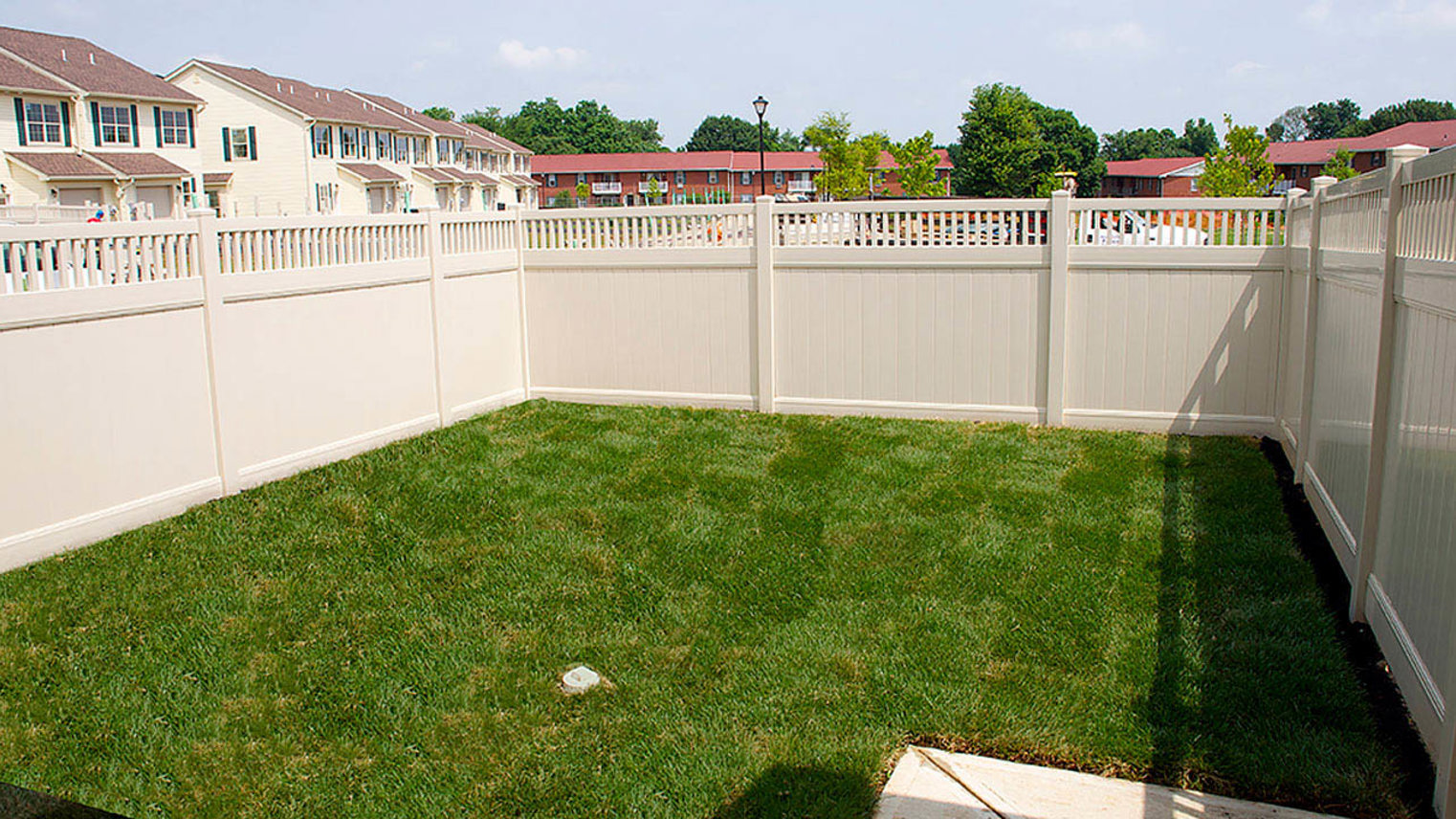 East Hills Townhomes Private Fenced-In Yard